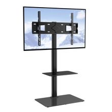 TV Stand Mount, Swivel Tall TV Stand for 32 to 65 inch TVs, Height Adjustabl...
