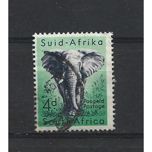SouthAfrica.SG156 4d African Elephant.Fine Used.Aug25d
