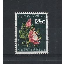 SouthAfrica.SG207 12 1/2c Protea.Variety Unchecked.Fine Used.Aug25f