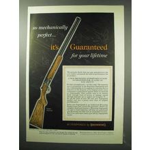 1963 Browning Grade I Superposed Shotgun Ad