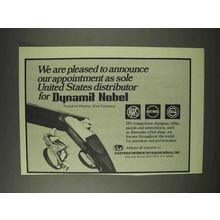 1976 Dynamit Nobel Ad - Shotguns, Rifles, Pistols