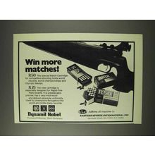 1976 Dynamit Nobel R50 and R25 Cartridges Ad