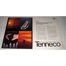 1979 Tenneco Oil Ad - Energy No Product More Important