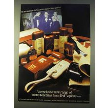 1979 Ted Lapidus Mens Toiletries Ad - Exclusive Range