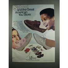 1984 Kinney Shoes Ad - School