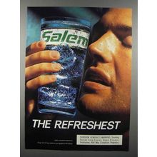 1989 Salem Cigarette Ad - The Refreshest