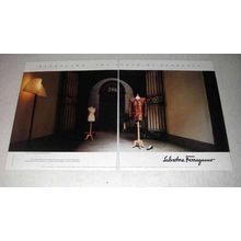 1989 Salvatore Ferragamo Fashion Ad - Touch of Florence