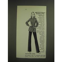 1974 Talbots Austin Hill Shirt Jacket and Slacks Ad - Togetherness