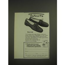 1974 Talbots Pappagallo Shoes Ad - Step Lively