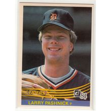 1984 Donruss baseball card 394 Larry Pashnick - Detroit Tigers