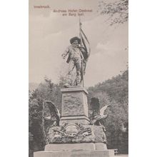 Andreas Hofer Denkmal Berg Isel Statue Monument Antique Postcard