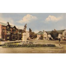 Shaws Corner Redhill Surrey Johns Ambulance Vintage Postcard