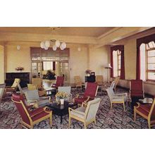 All Evans Convalescent Home Bexhill On Sea Lounge 1970s Postcard