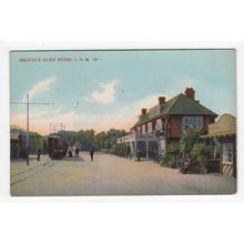 Groudle Glen Hotel Isle of Man IOM Postcard Grosvenor Series