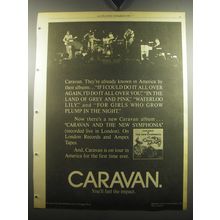 1974 Caravan and The New Symphonia Album Ad - They're already known