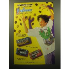 1994 Nabisco ChipsAhoy, Oreo and Oreo Double Stuf Cookies Advertisement