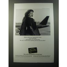 1992 Discover Private Issue Credit Card Ad - Mother asked why I charged ticket