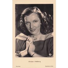 Kirsten Heiberg Of The Titanic Ship Film Norway Actress Old RPC Postcard