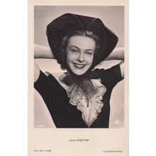 Ilse Werner Germany Film Actress Old Real Photo Postcard