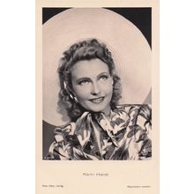 Karin Hardt Early German Film Star Stunning Antique Postcard
