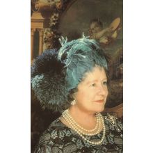 Queen Mother 75th Birthday Portrait Limited Edition Royal Postcard