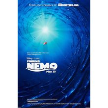 Finding Nemo (2003)_1 Movie Film Poster Canvas iconic design