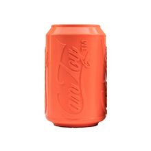 SP Can Toy Durable Rubber Chew Toy & Treat Dispenser Small Orange Squeeze