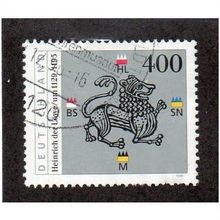 GER 1995 400pf 'HEINRICH DER LOWE' FINE USED (EBID30-157)