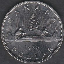 1982 Canada 1 Dollar Coin