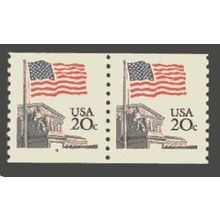 1895a 20c U.S. Flag Fine MNH SG CNP Left 4 V0089