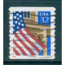 Used 2913 32c U.S. Flag Over Porch Fine CNS 11111 W0823