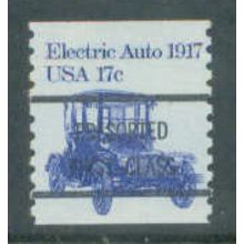 1906a 17c Electric Auto Fine MNH Dry Gum PreCnx G0159