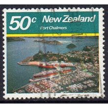 New Zealand 1980 Harbours - Port Chalmers 50c Used