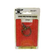 Metal Shop Antique Large Ring Picture Hanger Quanity 1