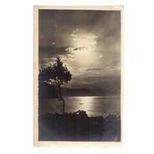 ITALIAN LAKE SCENE.. unused vintage Postcard =