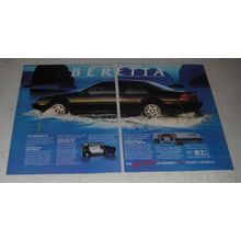 1988 Chevrolet Beretta Ad - Discover a New Species
