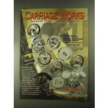 2001 Biker's Choice Carriage Works Wheels Ad