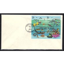 FDC 2863-2866 29c Sea Life (No Cachet-U/A) Box0526