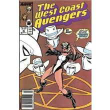 West Coast Avengers (Vol 1) # 041 VFN+ US Newsstand Edition ORIG US COMICS