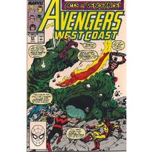 West Coast Avengers (Vol 1) # 054 VFN- AMERICAN COMICS