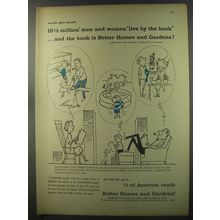 1956 Better Homes & Gardens Magazine Ad - month after month.. 15 1/2 million