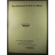 1956 Ladies' Home Journal Magazine Ad - Caviar