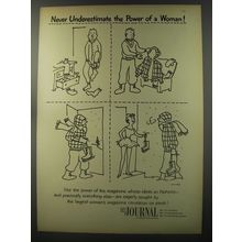 1956 Ladies' Home Journal Magazine Ad - Ice Skating
