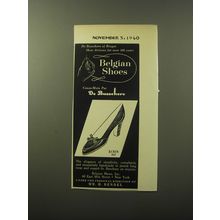 1960 De Busschere Ecrin Shoes Advertisement