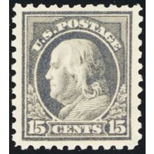 437, Mint VF/XF NH 15¢ - A GEM - Stuart Katz