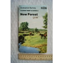 1985 OS Tourist Map & Guide 6 New Forest