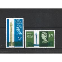 GB.Opening of Post Office Tower set of 2.Mounted Mint.Jul25b
