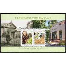 AUSTRALIA: 2025, FERDINAND VON MUELLER, BOTANIST, MINT NEVER HINGED MINI SHEET +