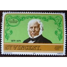 St Vincent 1979 Death Centenary Sir Rowland Hill 40c mint stamp SG578