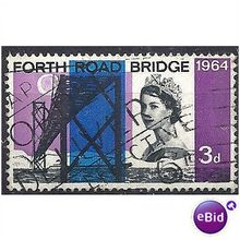 1964 SG659p 3d Forth Road Bridge Phosphor Good Used